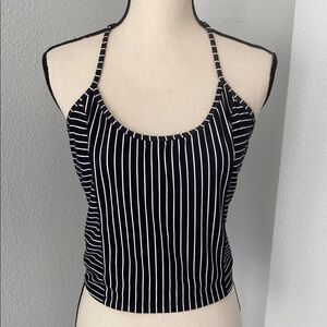 ❤️3x$20 Victorias Secret Black and White Striped Women's Top